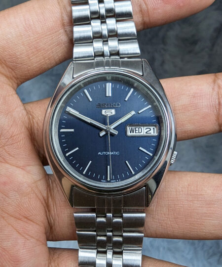 Seiko 5 Navy Blue Dial