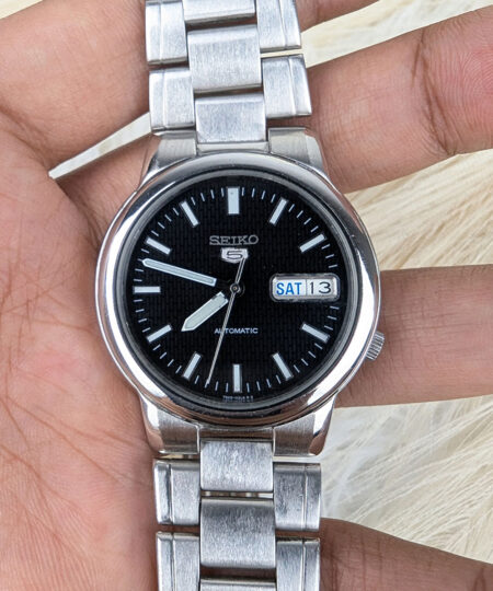 Seiko 5 Black Dial