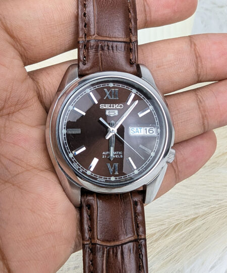 Seiko 5 SNKL53 Brown Dial Rare